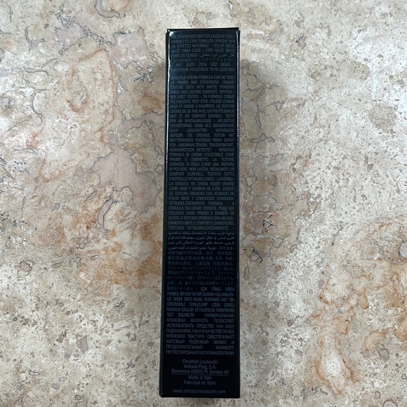 ❣️Authentic Black Christian Louboutin Box For Eye Shadow - Picture 5 of 7